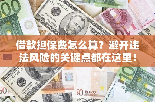 武汉借款担保费怎么算？避开违法风险的关键点都在这里！