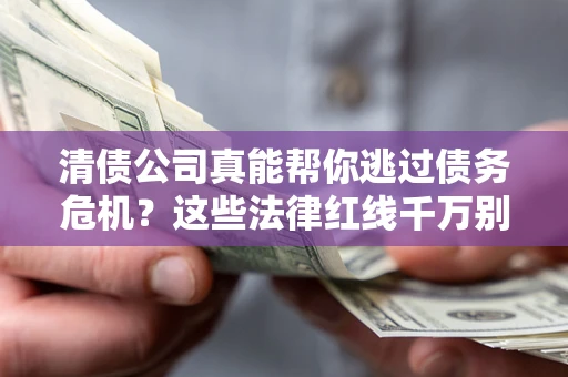 武汉清债公司真能帮你逃过债务危机？这些法律红线千万别踩